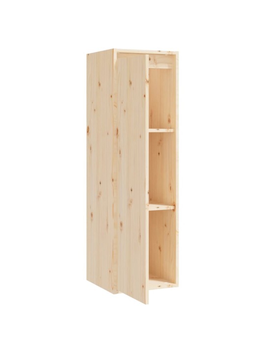 Nástěnné skříňky 2 ks 30 x 30 x 100 cm masivní borové dřevo