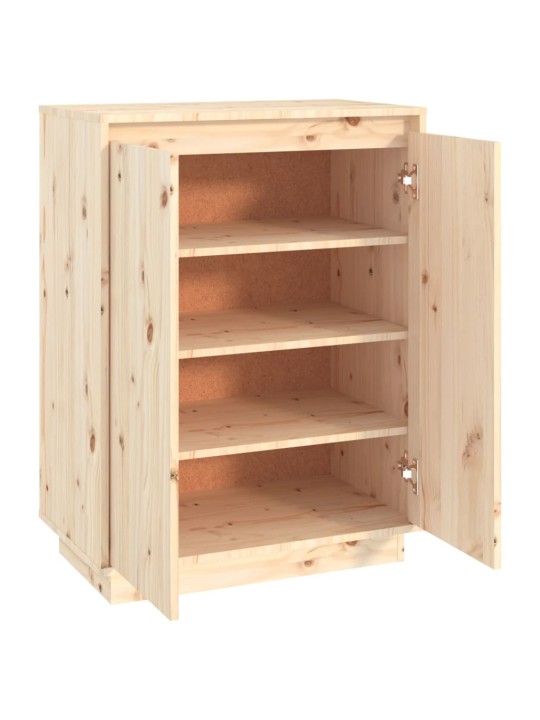 Botník 60 x 35 x 80 cm masivní borové dřevo