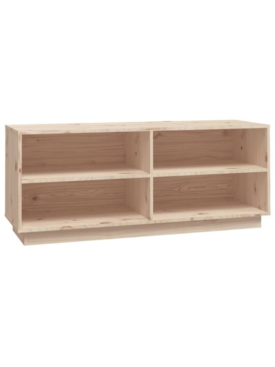 Botník 110 x 34 x 45 cm masivní borové dřevo