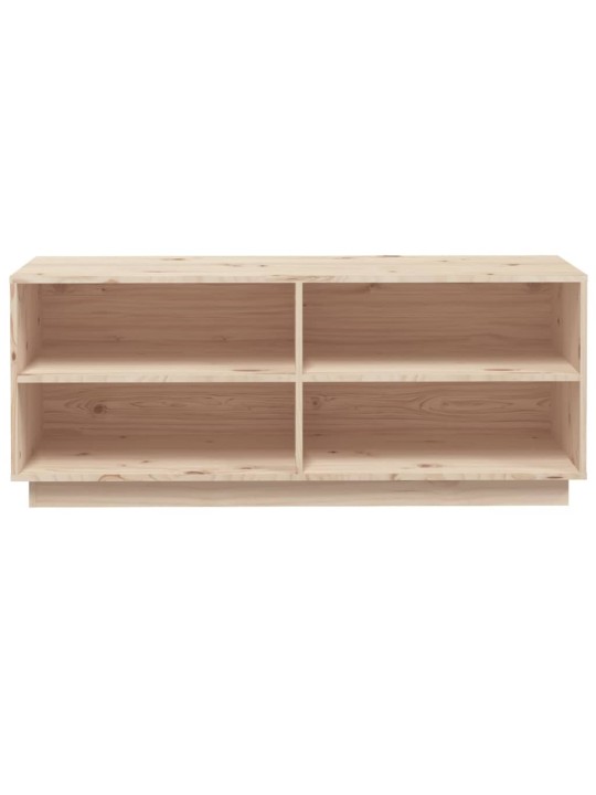 Botník 110 x 34 x 45 cm masivní borové dřevo