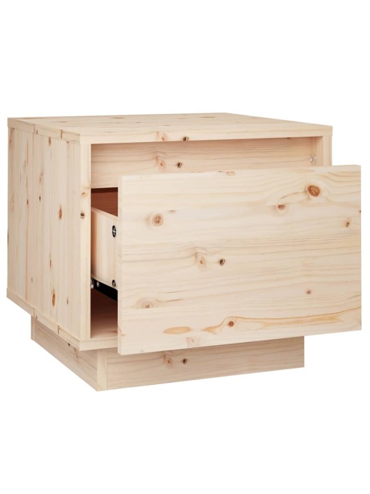 Noční stolky 2 ks 35 x 34 x 32 cm masivní borové dřevo