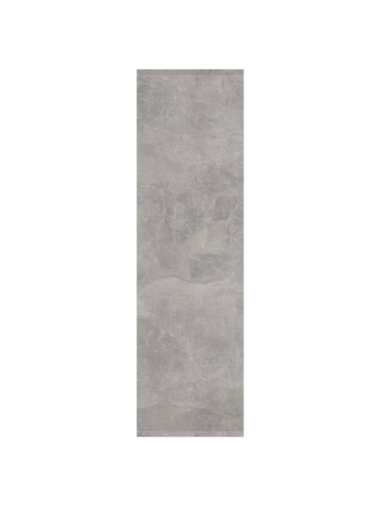 Knihovna / dělicí stěna betonově šedá 60 x 30 x 103 cm kompozit
