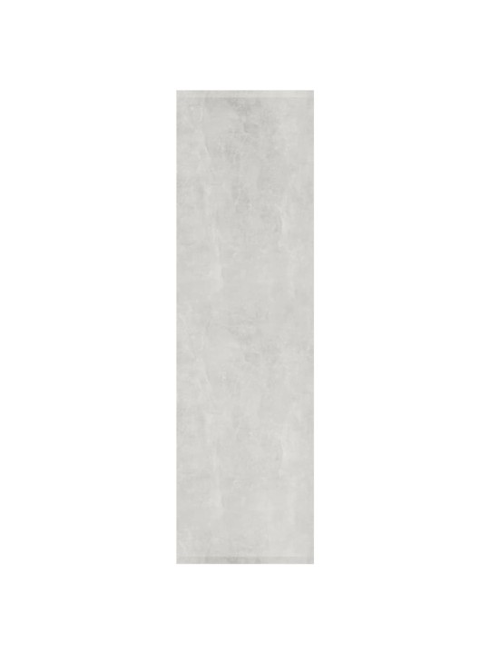 Knihovna/dělicí stěna beton šedá 80x30x103 cm kompozitní dřevo