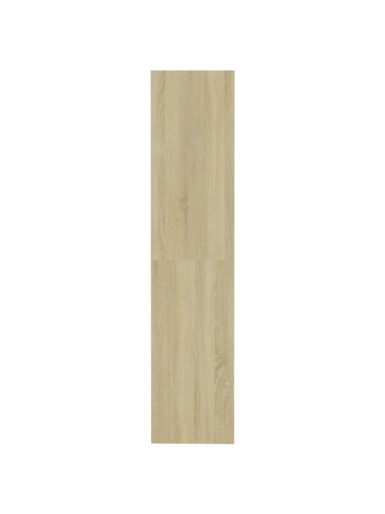 Knihovna/dělicí stěna dub sonoma 80x30x135 cm kompozitní dřevo