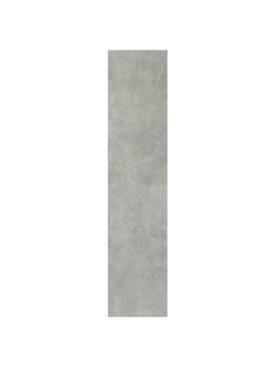 Knihovna / dělicí stěna betonově šedá 100 x 30 x 135 cm