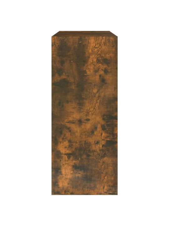 Knihovna / dělicí stěna kouřový dub 80 x 30 x 72 cm