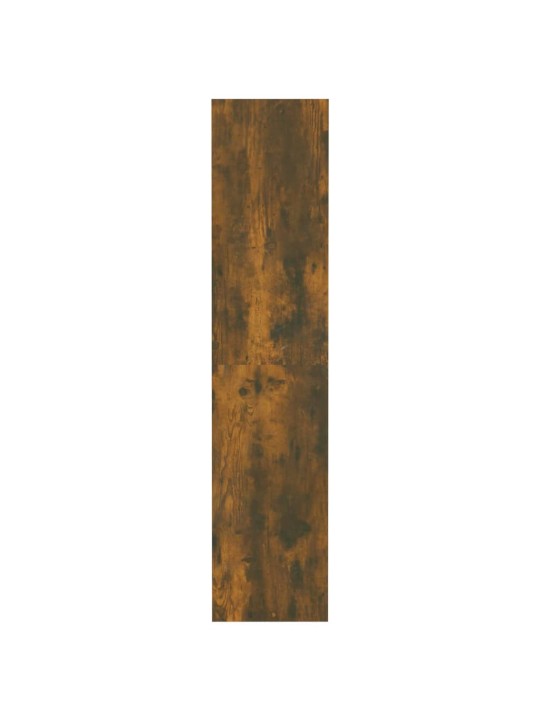 Knihovna/dělicí stěna kouřový dub 80x30x135 cm kompozitní dřevo