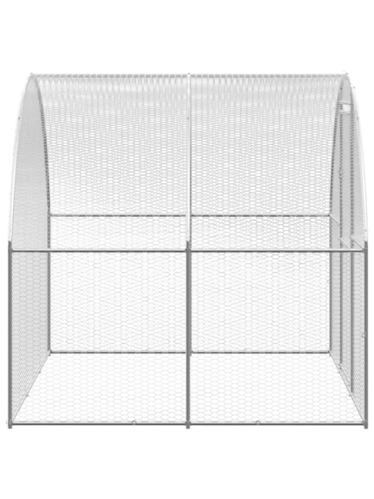 Venkovní klec pro kuřata 3 x 20 x 2 m pozinkovaná ocel