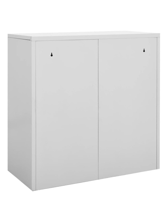 Uzamykatelné skříně 5 ks světle šedé 90 x 45 x 92,5 cm ocel