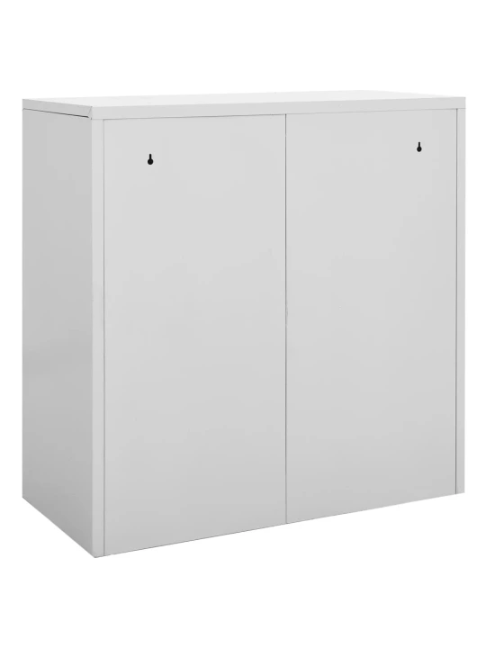 Uzamykatelné skříně 5 ks světle šedé 90 x 45 x 92,5 cm ocel