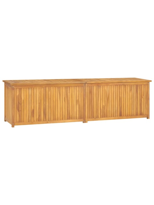 Zahradní box 200 x 50 x 55 cm masivní teakové dřevo