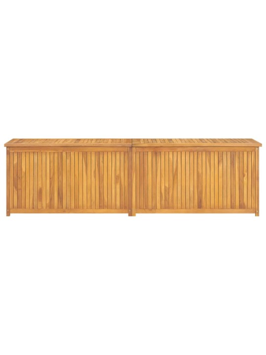 Zahradní box 200 x 50 x 55 cm masivní teakové dřevo