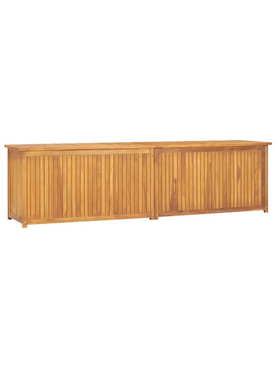 Zahradní box 200 x 50 x 55 cm masivní teakové dřevo