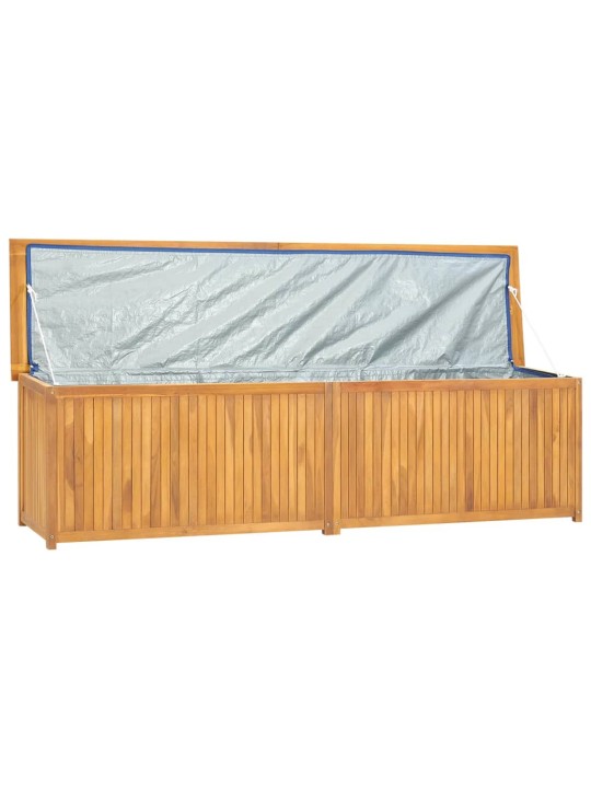 Zahradní box 200 x 50 x 55 cm masivní teakové dřevo