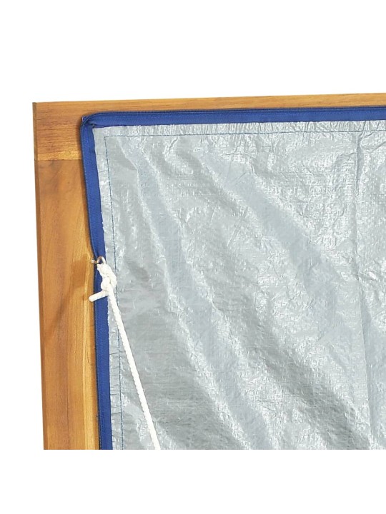 Zahradní box 200 x 50 x 55 cm masivní teakové dřevo