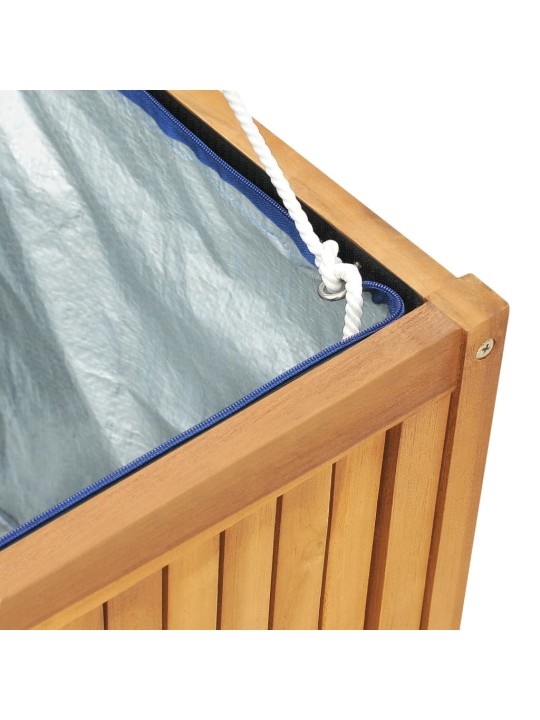 Zahradní box 200 x 50 x 55 cm masivní teakové dřevo