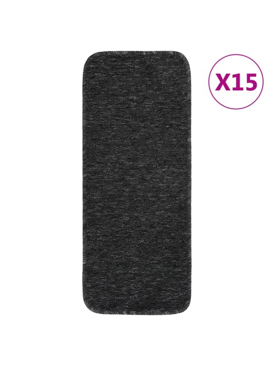 Protiskluzové nášlapy na schody 15ks 60x25cm uhlové obdélníkové