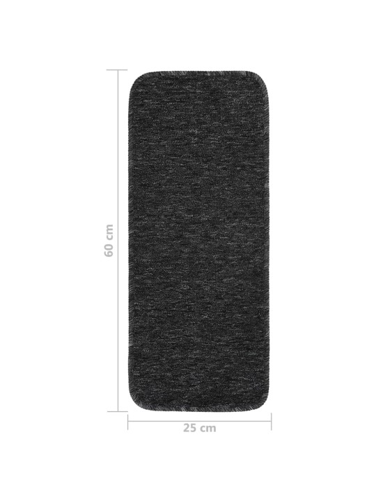 Protiskluzové nášlapy na schody 15ks 60x25cm uhlové obdélníkové