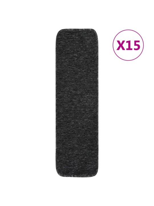 Protiskluzové nášlapy na schody 15ks 75x20cm uhlové obdélníkové