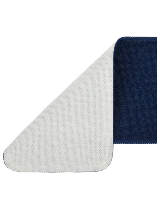 Protiskluzové nášlapy na schody 15 ks 60x25 cm námořnická modř