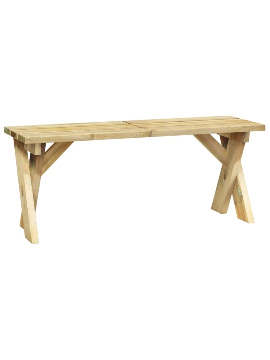Zahradní lavice 110 cm impregnované borové dřevo