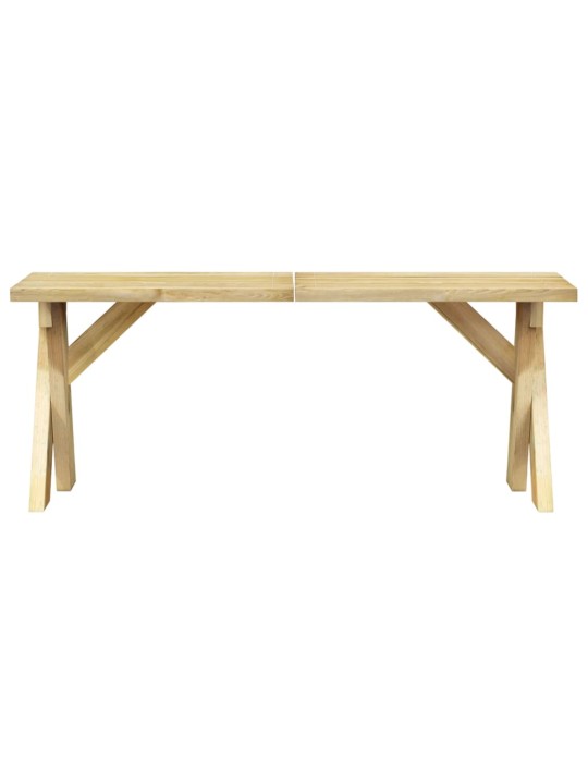 Zahradní lavice 110 cm impregnované borové dřevo