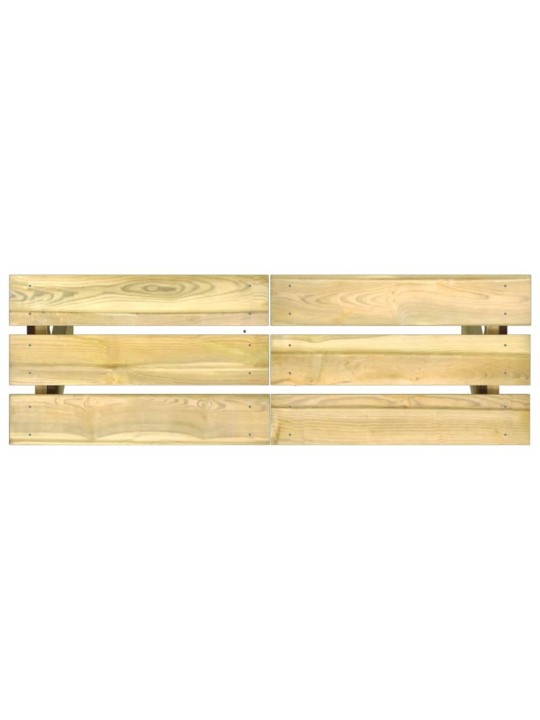 Zahradní lavice 110 cm impregnované borové dřevo