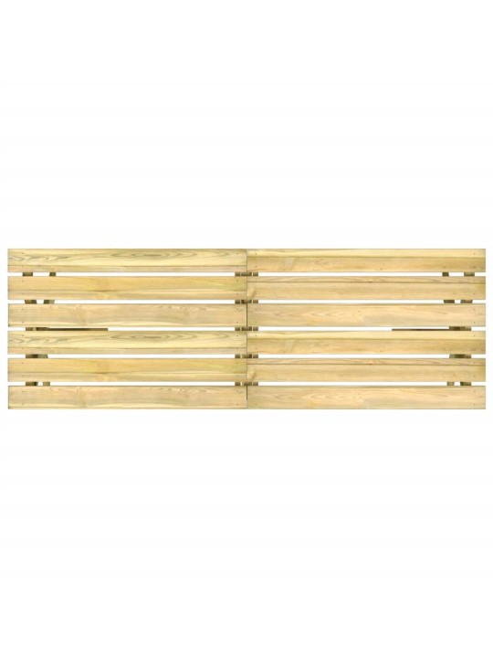 Zahradní stůl 220 x 73 x 70 cm impregnované borové dřevo
