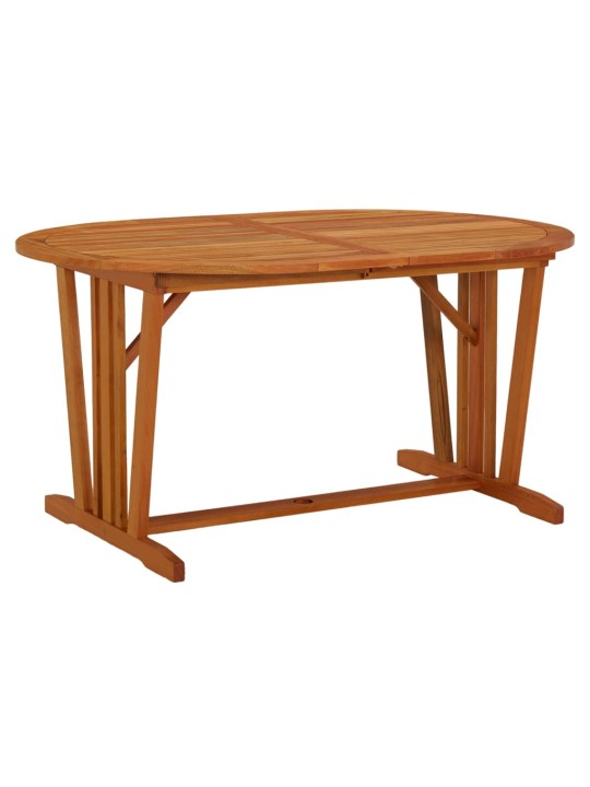 Zahradní stůl 200 x 100 x 75 cm masivní eukalyptové dřevo
