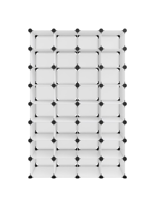 Botník průhledný 93 x 36,5 x 140 cm PP