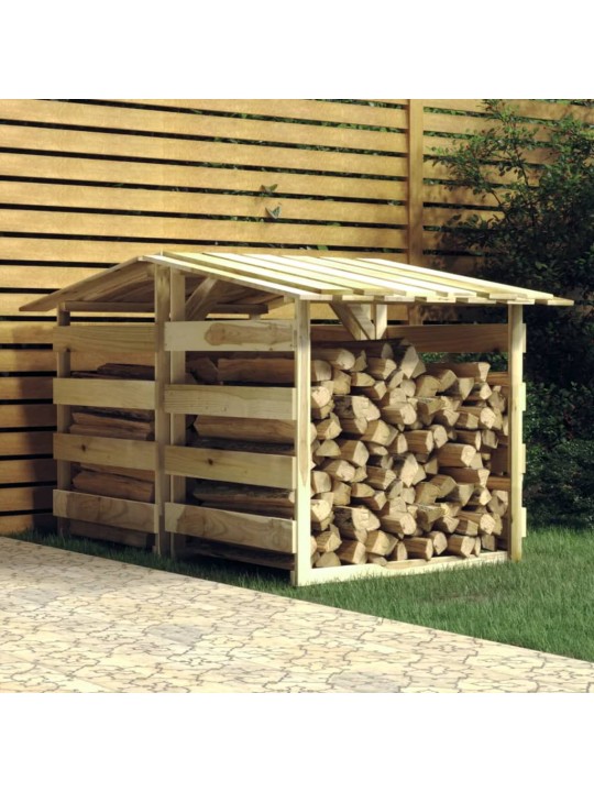 Pergoly se střechou 2 ks 100x90x100 cm impregnovaná borovice