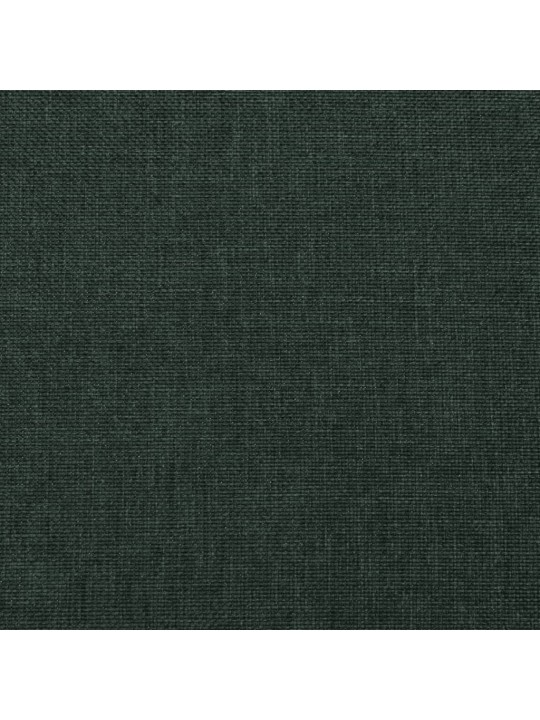 Polohovací křeslo tmavě zelené textil