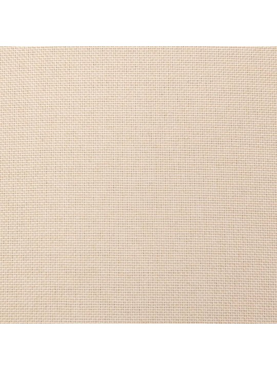 Polohovací křeslo krémové textil