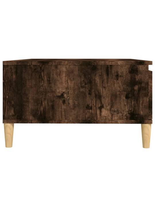 Konferenční stolek kouřový dub 90 x 60 x 35 cm kompozitní dřevo