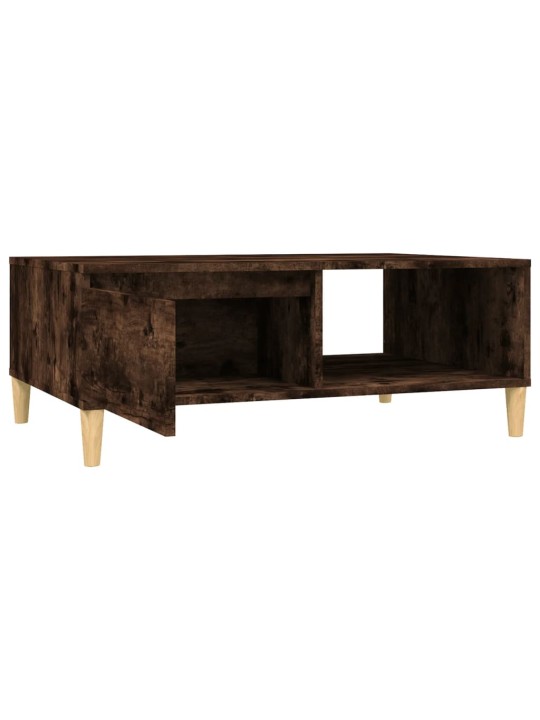 Konferenční stolek kouřový dub 90 x 60 x 35 cm kompozitní dřevo