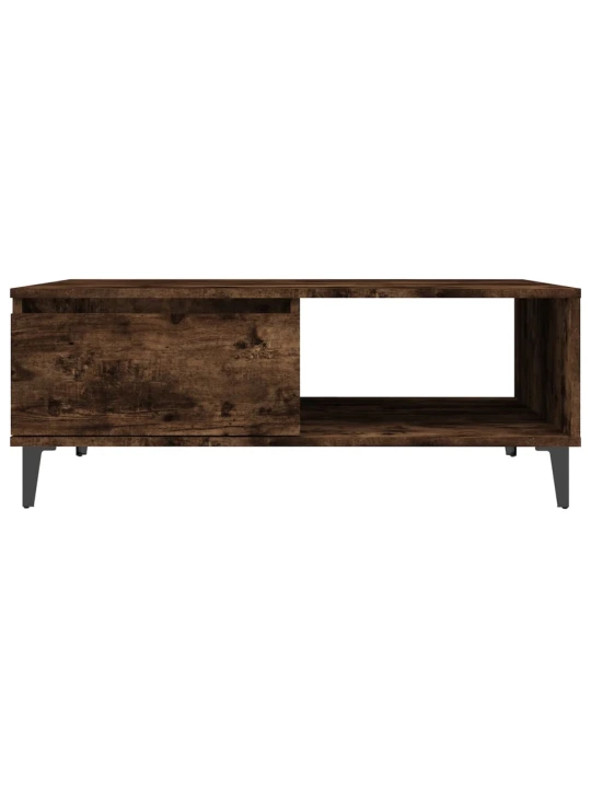 Konferenční stolek kouřový dub 90 x 60 x 35 cm kompozitní dřevo