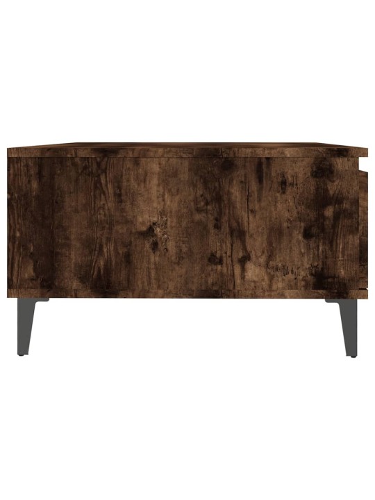 Konferenční stolek kouřový dub 90 x 60 x 35 cm kompozitní dřevo