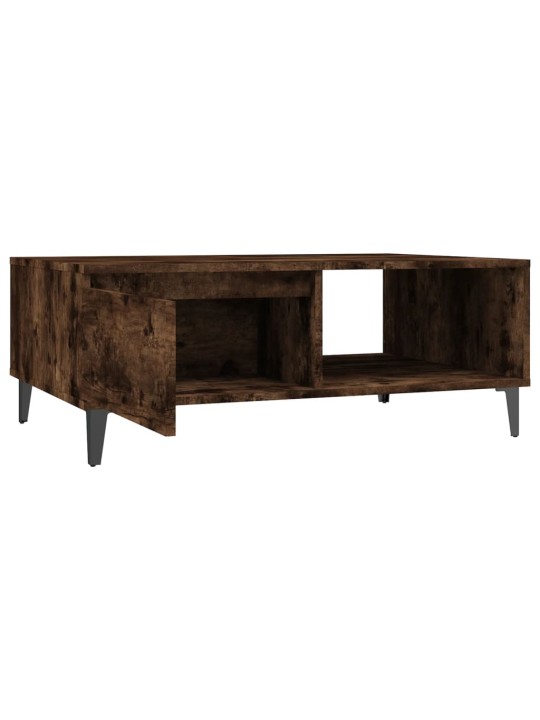 Konferenční stolek kouřový dub 90 x 60 x 35 cm kompozitní dřevo