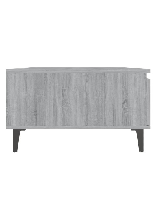 Konferenční stolek šedý sonoma 90 x 60 x 35 cm kompozitní dřevo