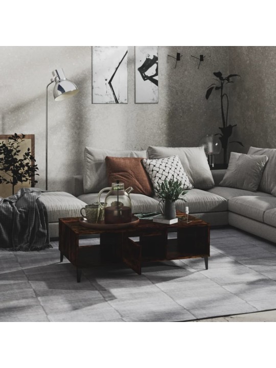 Konferenční stolek kouřový dub 103,5x60x35 cm kompozitní dřevo
