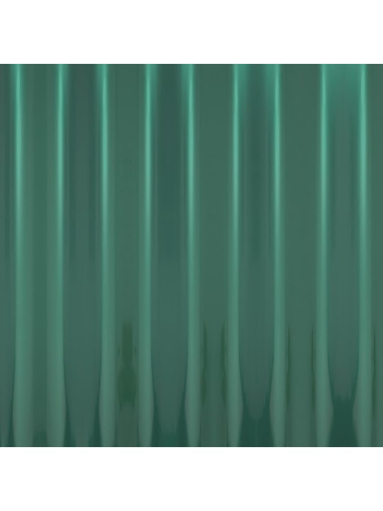 Střešní panely 36 ks práškově lakovaná ocel zelené 80 x 36 cm
