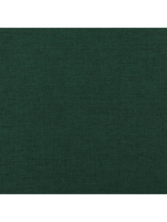Polohovací křeslo tmavě zelené textil