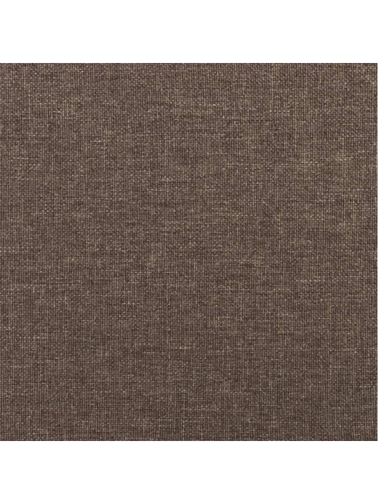 Polohovací křeslo taupe textil