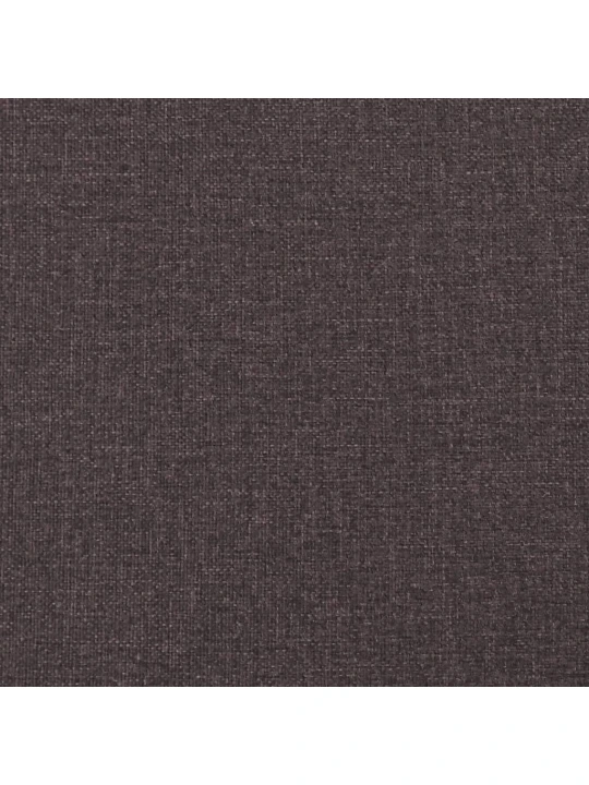 Polohovací křeslo tmavě hnědé textil