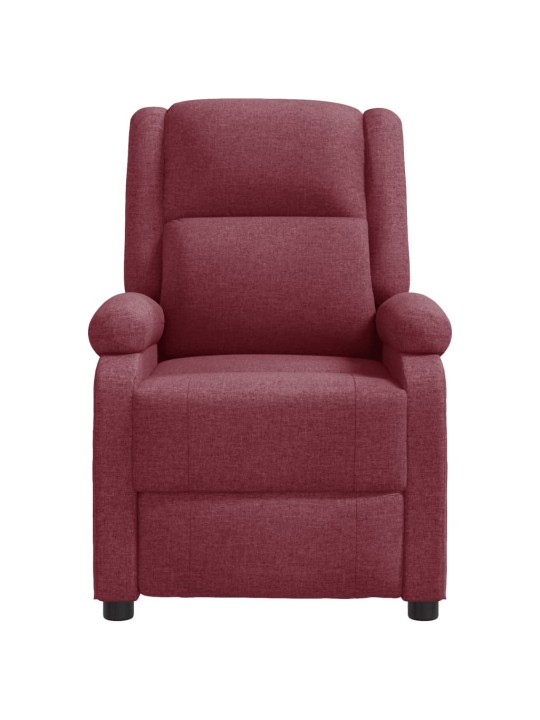 Masážní křeslo ušák vínové textil