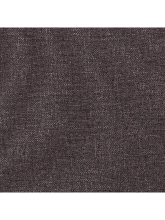 Masážní křeslo ušák tmavě hnědé textil