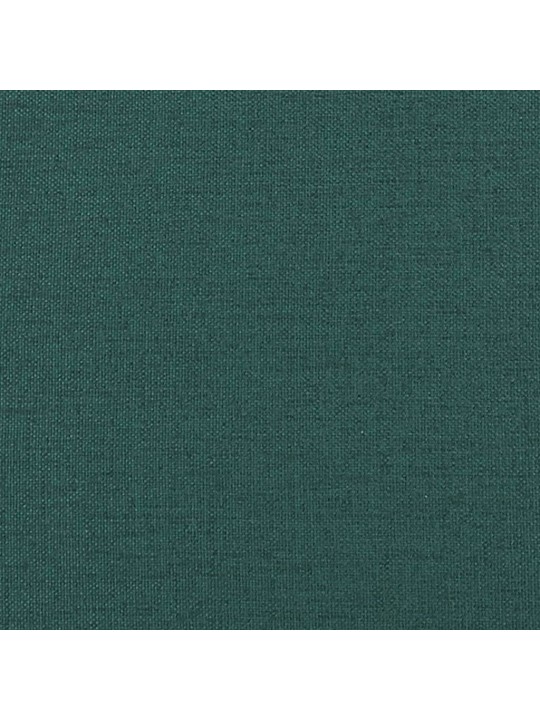 Masážní křeslo ušák tmavě zelené textil