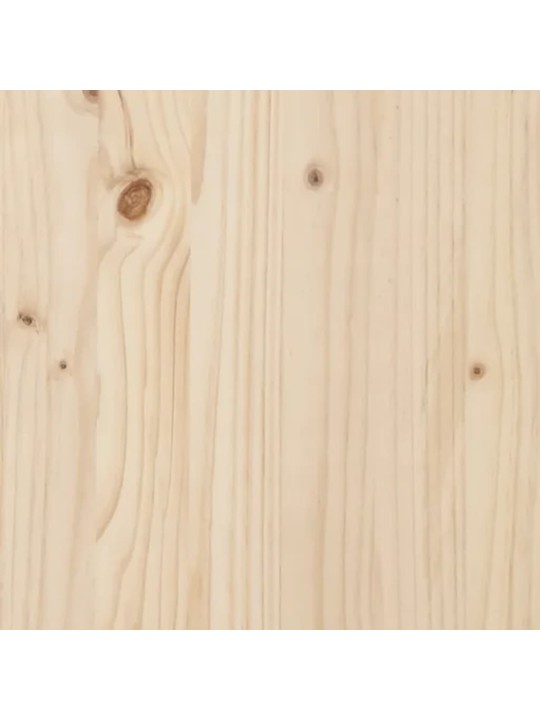 Stolní deska Ø 60 x 2,5 cm masivní borové dřevo