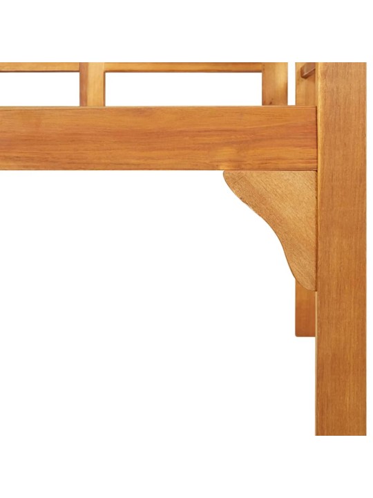 Zahradní lavice 125 cm masivní akáciové dřevo