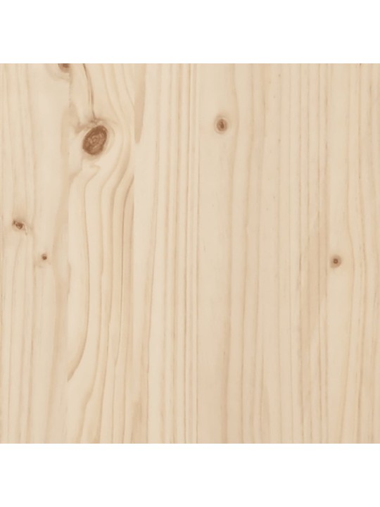 Rám postele masivní dřevo 180 x 200 cm Super King Size